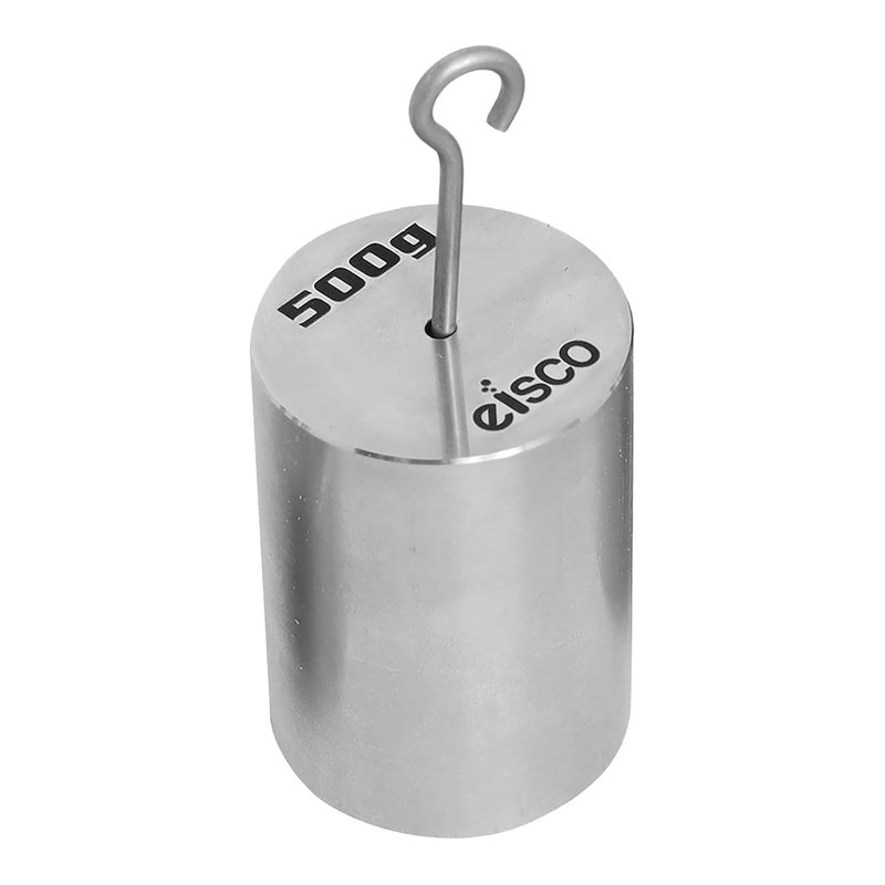 EISCO Double Hooked Weight Stainless Steel 500 Grams (1.10 Lbs.) - Image 1