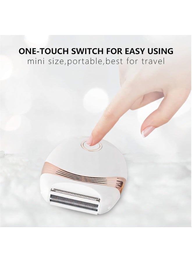 ماكينة إزالة الشعر الكهربائية، ماكينة حلاقة نسائية، ماكينة تشذيب البكيني للنساء، ماكينة حلاقة نسائية قابلة لإعادة الشحن، رأس حلاقة سهل وسريع، إزالة شعر الجسم والساقين والإبطين، مزيل شعر كهربائي - Image 3