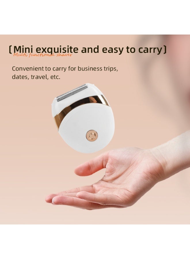 Electric Epilator, Women's Shaver, Bikini Trimmer for Women, Rechargeable Lady Razor, Easy Quick Shaver Head, Body Removal Legs Underarms, Electric Hair Remover - Image 4