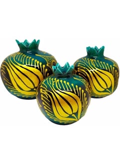 EGE A an Tile Set of 3 Pomegranates  - Image 4