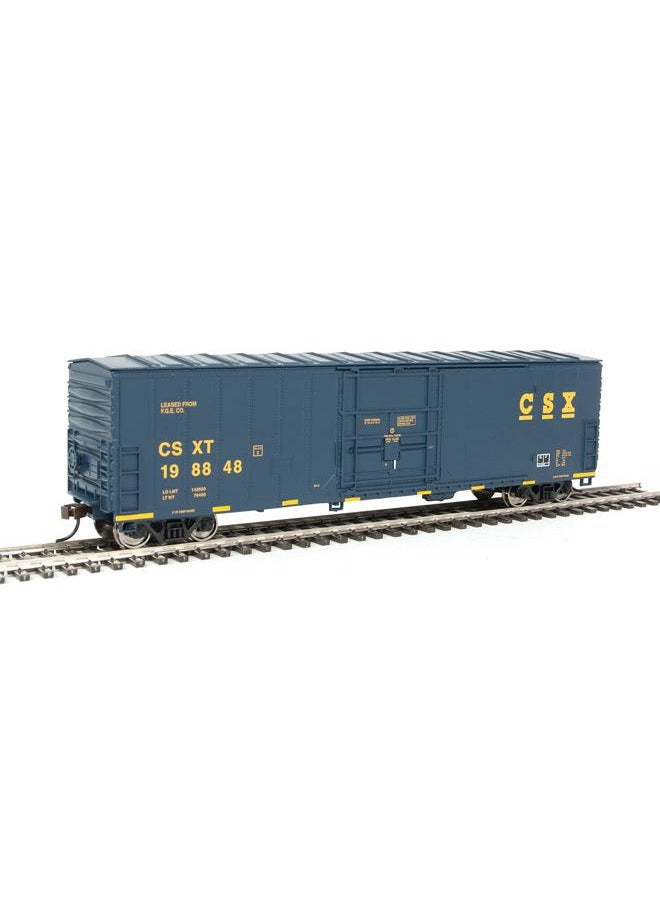 عربة صندوق معزولة مقياس HO 1/87 CSX، نموذج 931-1804