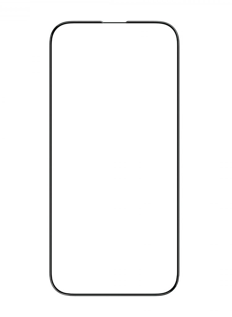 Green Lion 3D Corning Pro Black Edge Glass Protection for iPhone 15 Pro Max - Clear - Image 2