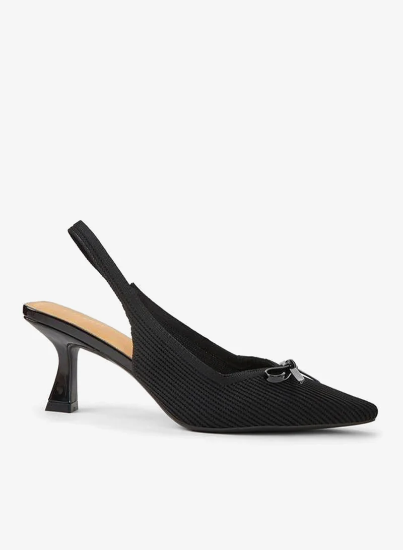 سيليست Women Slingback Flared Heel Shoes