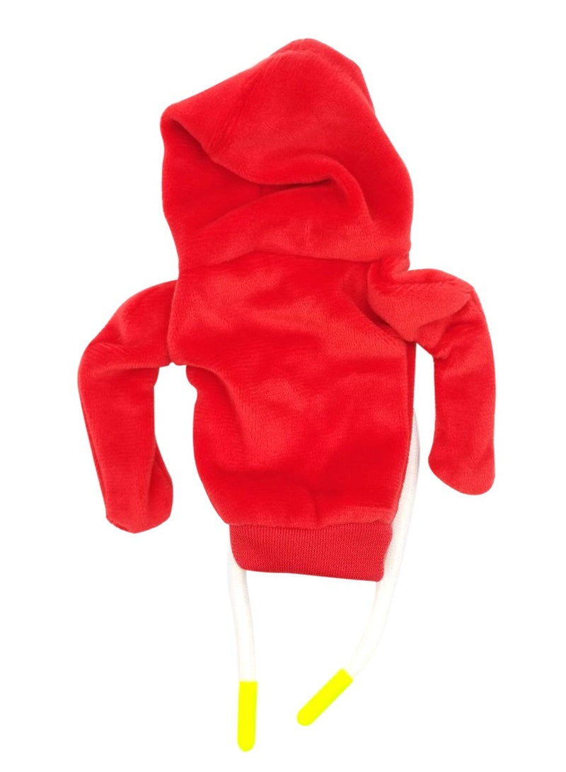 Generic Car Gear Sweatshirt Gear Knob , Sweater Hoodie for Gear Universal Fit Gearshift Protector  15cm X 6cm X 4.4cm Red - Image 5
