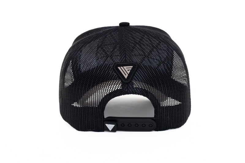 Urban Effort Mesh Back Cap - for Men and Women Baseball Hat 5-Panel Trucker Hat - Great Snapback Closure for Hunting & Hiking (Curved Trucker, Gray/Black) - Image 4