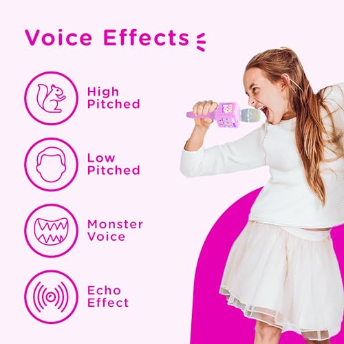 Move2Play, Kidz Bop Karaoke Microphone | The Hit Music Brand for Kids | Toy for Girls & Boys Ages 2, 3, 4, 5, 6, 7, 8+ Years Old | Gift & Birthday Present - Image 5