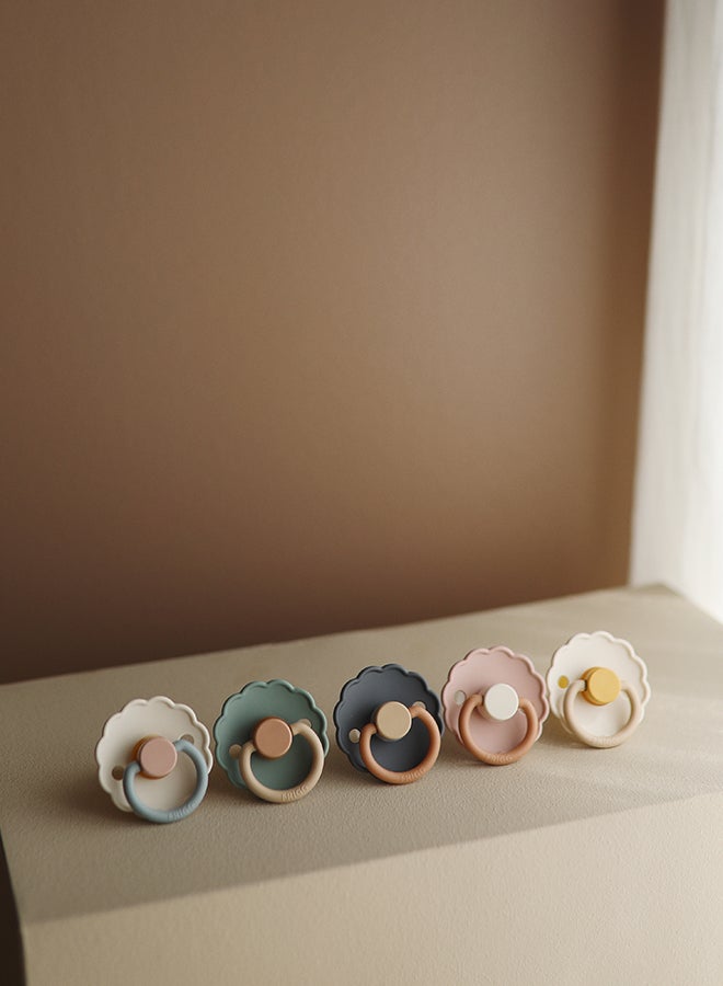 FRIGG Daisy Silicone Baby Pacifier 6-18M 1-Pack Cream - Size 2 - Image 4