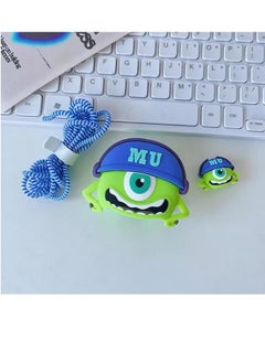 Gemini 3D Cartoon Series Slim Charger Protector Compatible with iPhone 18W 20W Fast Charging Cable Protector Cover Data Cable Protector  - Image 2