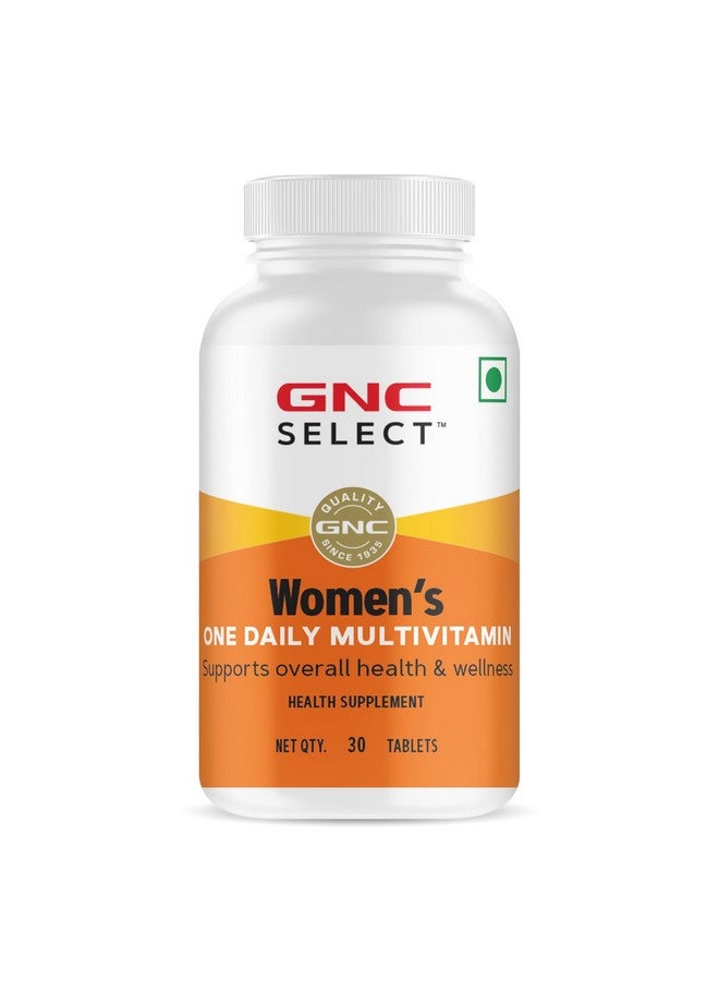 GNC Women’s One Daily Veg Multivitamins |30 Tablets| Supports Overall Health & Wellness | With Biotin, Vitamin B12, A, C & D3| Imported| Formulated In USA - Image 1