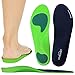Vivesole Plantar Fasciitis Inserts for Men Women Shoe Insoles for Arch Support Flat Feet Pain Relief Firm Foam OrthoticSoles for Work Running Fit Boots and Sneakers - Image 1