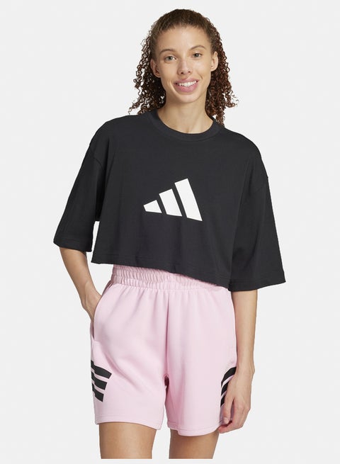 future icons three bar women's t-shirt