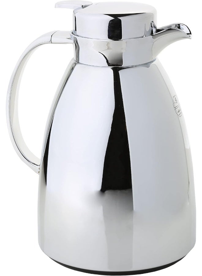 Alsaif فلاسك فراغي للقهوة والشاي alyamama سعة 0.35 لتر كروم - Image 1