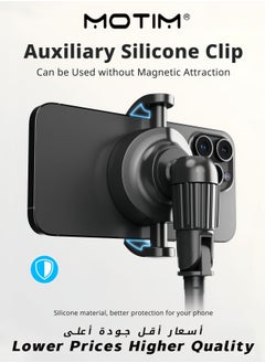 Motim 1.6m Magnetic Tripod for iPhone Extendable Stand with Remote for iPhone 15/14/13/12 & Android Phones  - Image 3