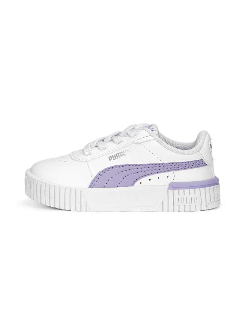 PUMA Carina 2.0 AC Baby Girl White Sneakers - Image 1