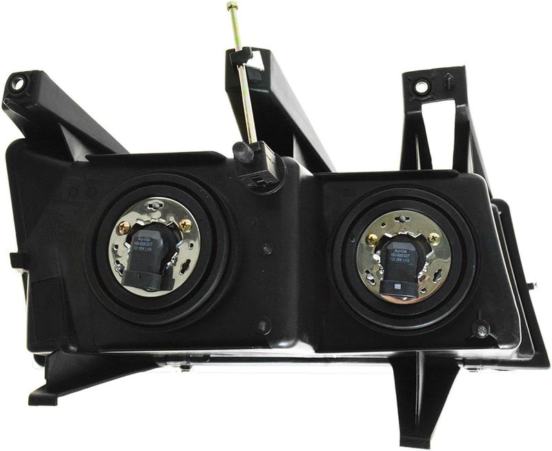 TRQ Driver & Passenger Side Headlight Assembly Set for 2004-2012 Canyon Colorado & Isuzu Models - Image 5