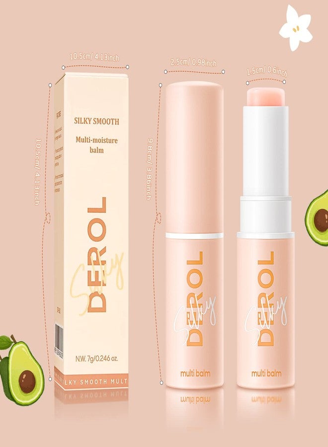 LOKFAR 2PCS Wrinkle Repair Moisturizing Multi Balm Stick, Anti-wrinkle Face Balm Eye Balm Body Hydrating Face Moisturizer, Wrinkle Balm Stick Face Skin Collagen Moisturizer for Dry Skin (7g/0.246 oz - Image 2
