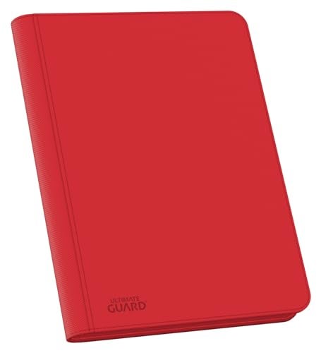 Ultimate Guard Zipfolio 320 16 Pocket Xenoskin Red - Image 1