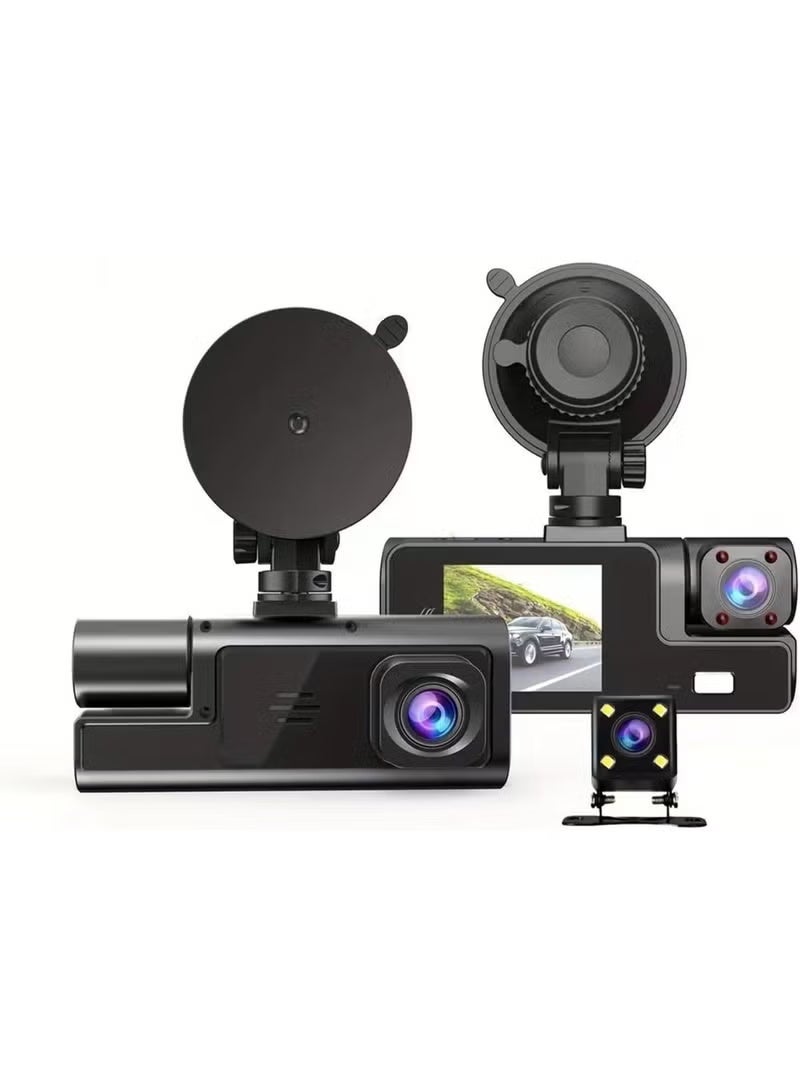BLAZINGLY Dash Cam Front and Rear 1080P Full HD Car Camera with Night Vision and G-Sensor - Image 1