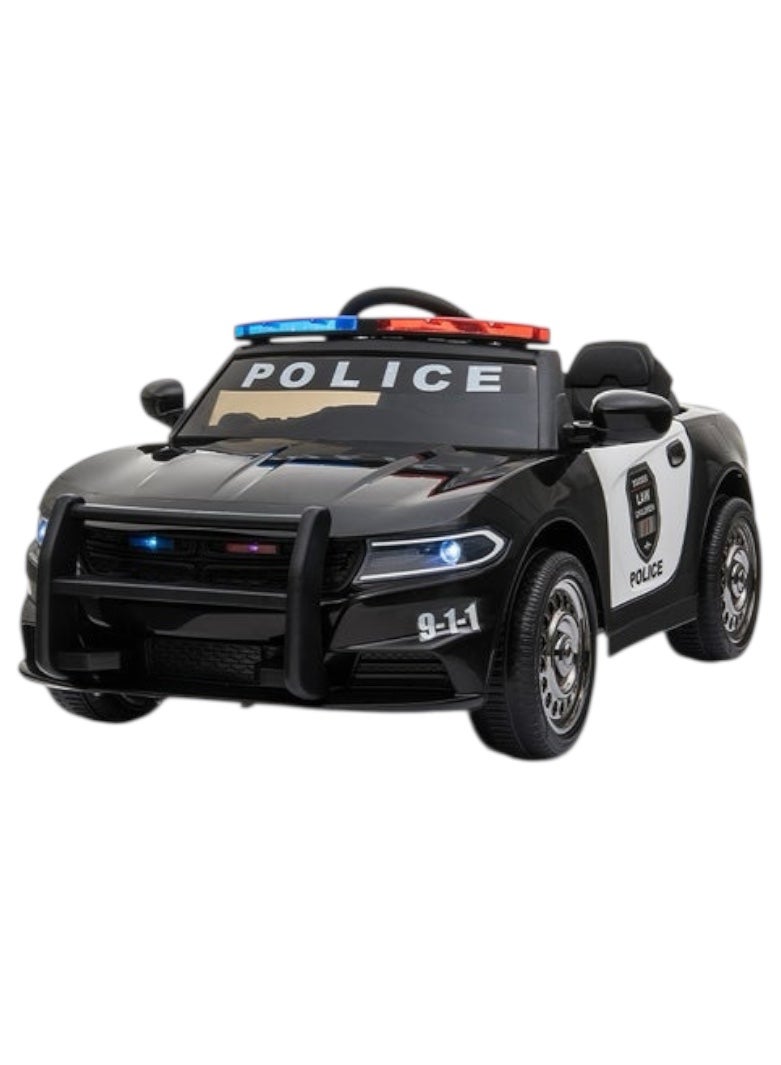 ستار كيدز سيارة شرطة كهربائية للأطفال مع جهاز تحكم عن بعد للأطفال من عمر 3 إلى 8 سنوات - Image 1
