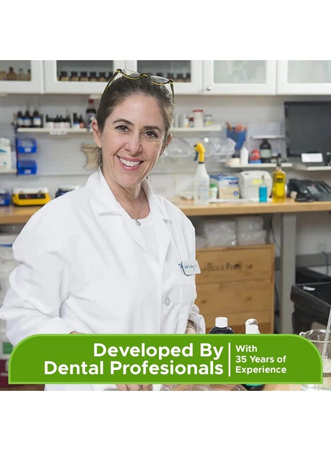 Dale Audrey Natural Saltwater Mouth Rinse | Himalayan Pink Salt Water Oral Rinse | Organic Refreshing Mint Flavor Fluoride Free For Fresh Breath | Mouthwash For Bad Breath Treatment | 3 Pack 16 Oz - Image 5