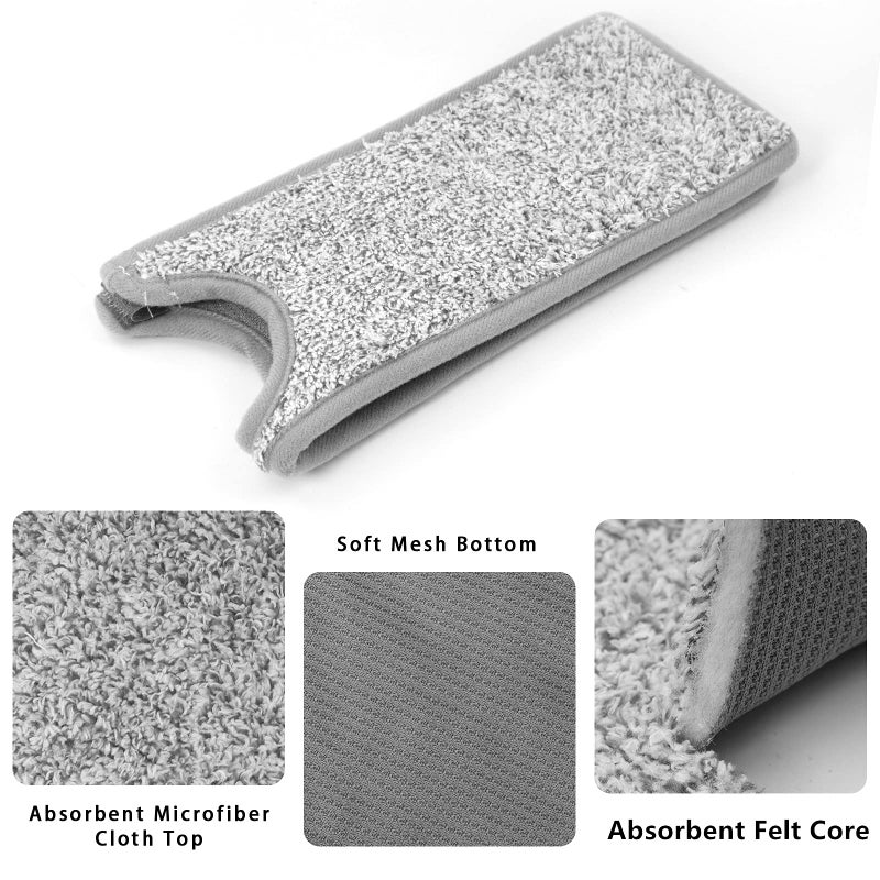 YBB 3 Pack Faucet Mat Splash Guard for Kitchen Sink, 18.5 x 4 Inch Faucet Handle Drip Catcher Tray Absorbent Mat for Kitchen, Bathroom, and RV - Image 4