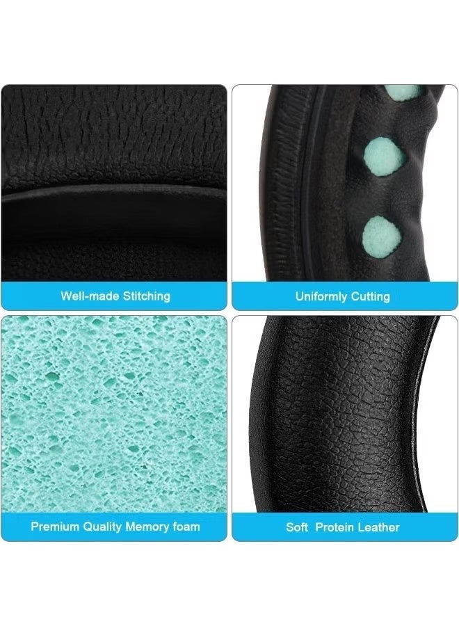 YJ Bose Ear Pads Replacement Kit for Bose 700 Noise Cancelling Headphones (NC700), Softer PU Leather, Luxurious Memory Foam, Added Thickness, Extra Durable Ear Cushions (Black) - Image 5