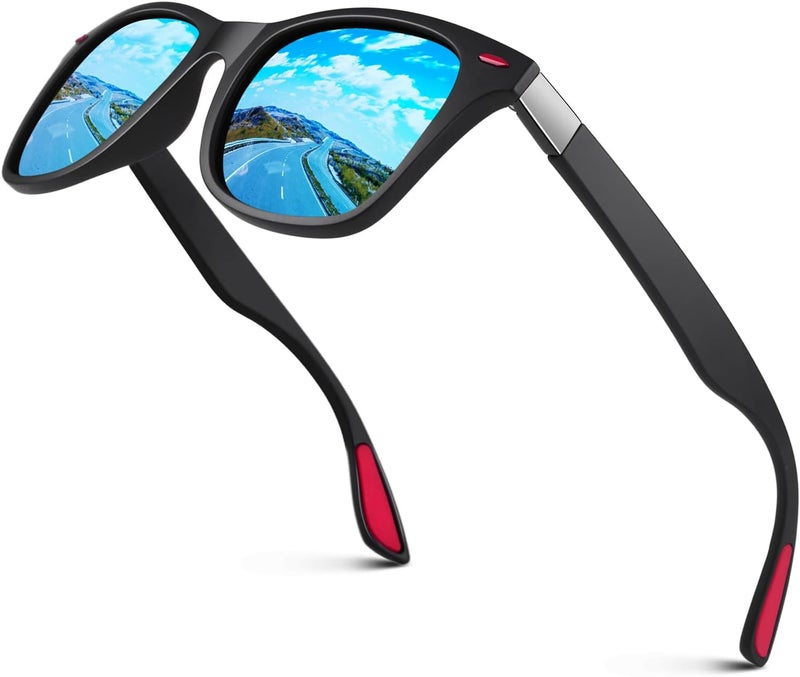 GQUEEN Polarized Sunglasses Men Womens,Flexible TR90 Frame,for Driving Fishing Cycling Hiking Golf Sports UV400 Protection - Image 1