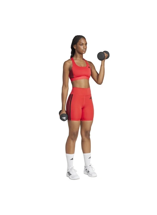 adidas Originals powerreact train medium support 3-stripes women bra