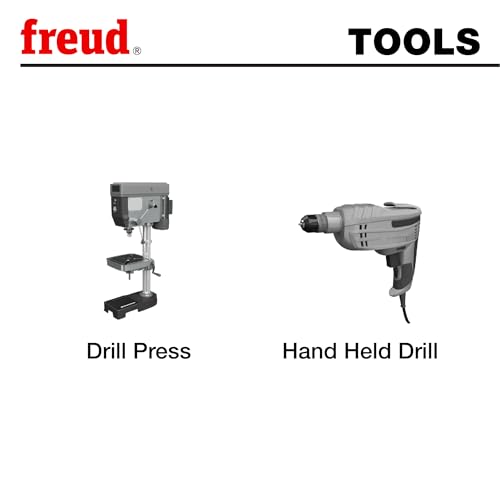 Freud PB-107B: 1/4" to 1" (Dia.) 7 Pcs. Forstner Bit Set - Image 3