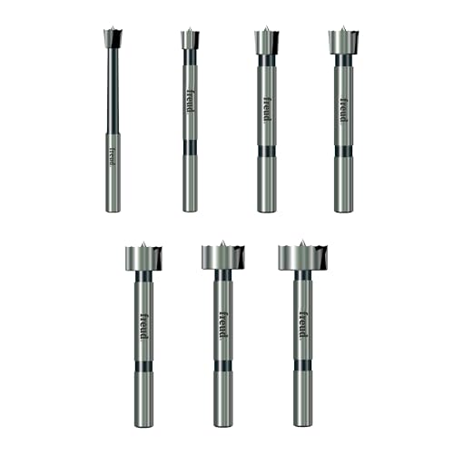 Freud PB-107B: 1/4" to 1" (Dia.) 7 Pcs. Forstner Bit Set - Image 1