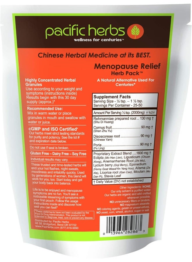 Pacific Herbs Natural Menopause Relief Herb Pack - Image 2