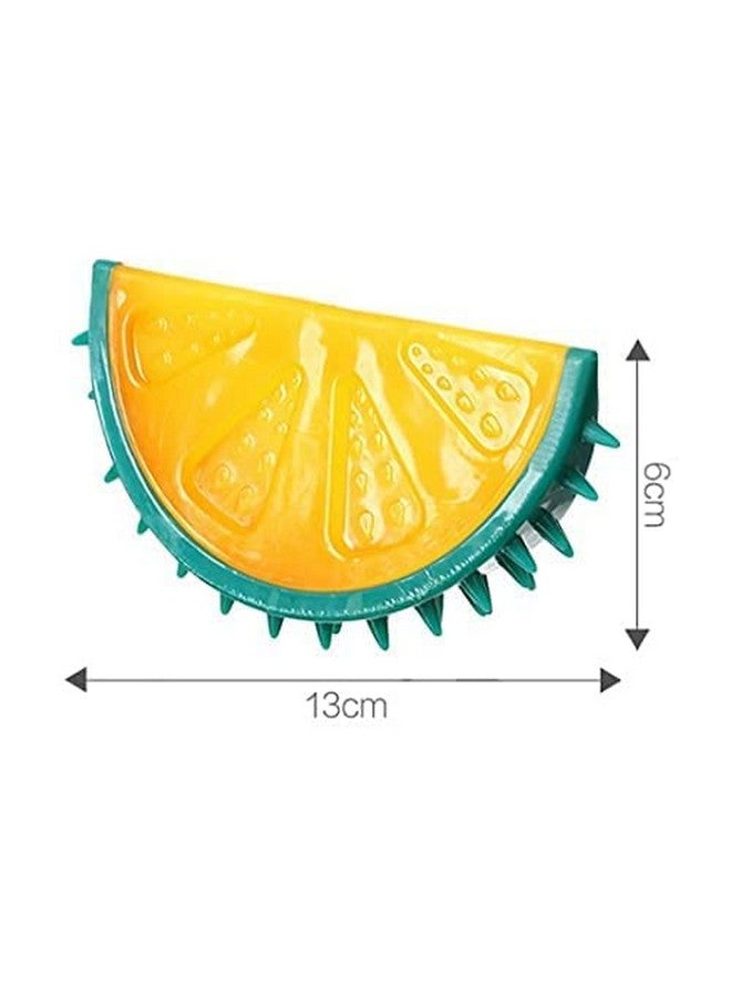 ألعاب مطاطية طبيعية ناعمة غير سامة للحيوانات الأليفة لتنظيف الأسنان أثناء التسنين للكلاب والجراء - متعددة الألوان - Image 4