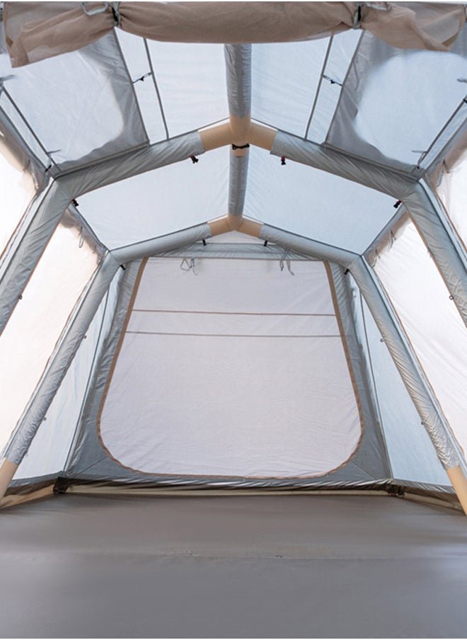 DPT Inflatable tunnel tent, White, Size680*340*210Cm  - Image 3
