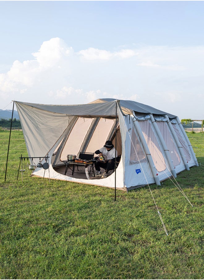 DPT Inflatable tunnel tent, White, Size680*340*210Cm  - Image 2