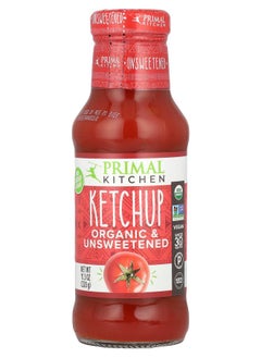 Primal Kitchen Organic Ketchup Unsweetened 11.3 oz (320 g) 