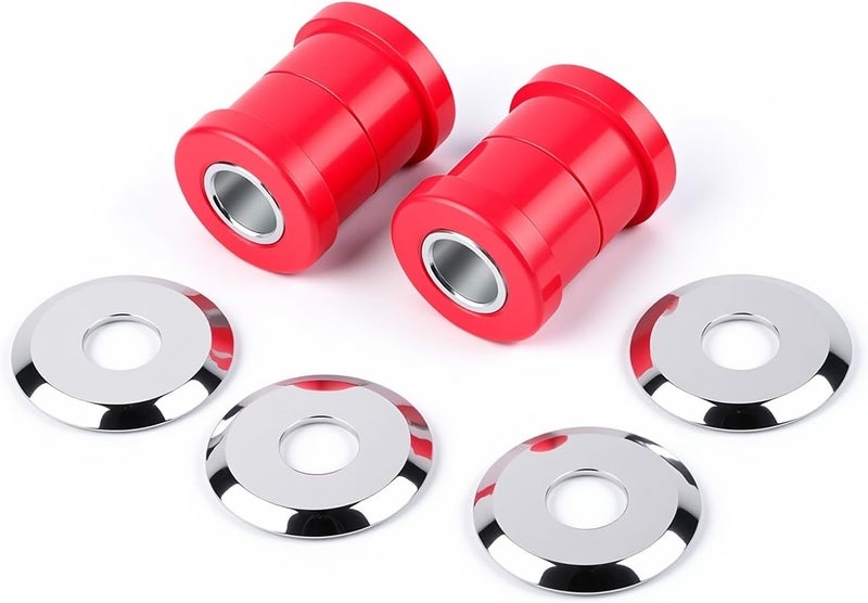TCMI Polyurethane Handlebar Bushings Fits For Harley Davidson Big Twin Models 1973-2018 Sportster 1973-2003 (Part Number: 56157-85T) RED - Image 3