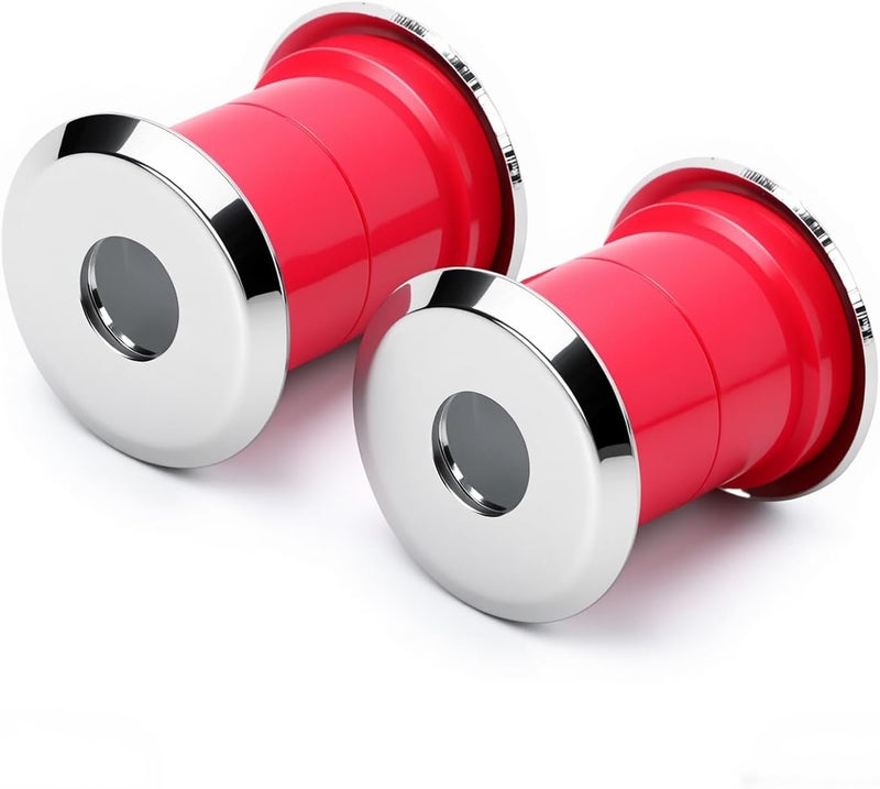 TCMI Polyurethane Handlebar Bushings Fits For Harley Davidson Big Twin Models 1973-2018 Sportster 1973-2003 (Part Number: 56157-85T) RED - Image 2