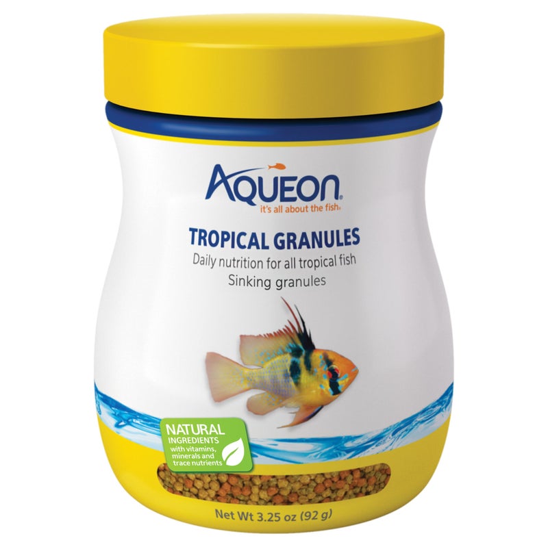 Aqueon Tropical Granules 3.25 Ounces - Image 1
