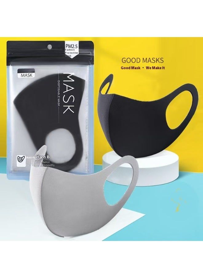 3D fashion reusable mask, washable protective mask with a cool touch that is dustproof, fog-proof, and pollen-proof - Image 2