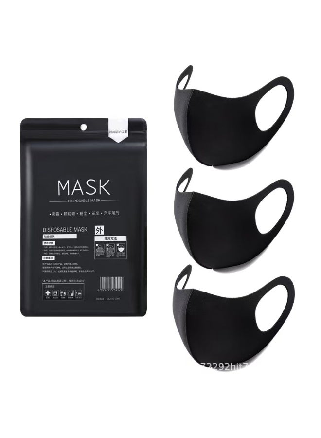 3D fashion reusable mask, washable protective mask with a cool touch that is dustproof, fog-proof, and pollen-proof - Image 1