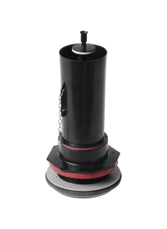KOHLER 3" Toilet Flush Valve Kit, Black, Compatible with Kohler Wellworth toilets, 3" Canister with a 3" Outlet, GENUINE PART 1069722