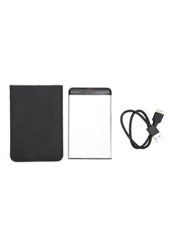 USB3.0 ultra-thin external mobile hard disk high-speed read and write 2.5-inch portable metal mobile external hard disk silver 750GB