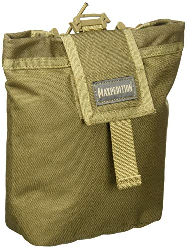 Maxpedition Rollypoly Folding Dump Pouch (Khaki) 3.5"x2"x3" - Image 3