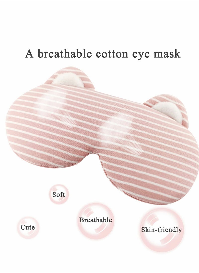 Excefore - Heated Eye Mask, Heat Mask for Sleeping, Warm Compress Dry Eyes, USB Electric Heating Pad with Time Control, Relieve Syndrome, Stye, Blepharitis, A Great Sleep Artifact - Image 1