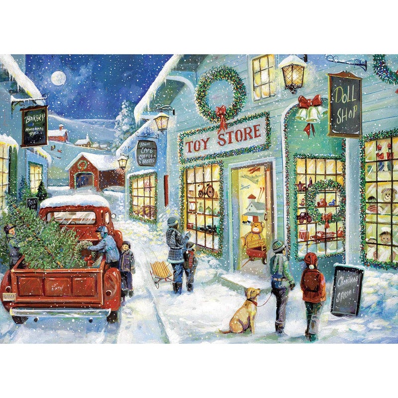 Bits and Pieces 1500 Piece Jigsaw Puzzle for Adults The Town Toy Store Jigsaw Puzzle by Artist Ruane Manning Completed Puzzle Size 24 x 33 - Image 3