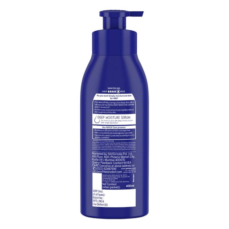 Nivea Moisturizing Lotion Body Milk 400ml And Nivea Moisturization Lotion Body Milk 120ml - Image 4