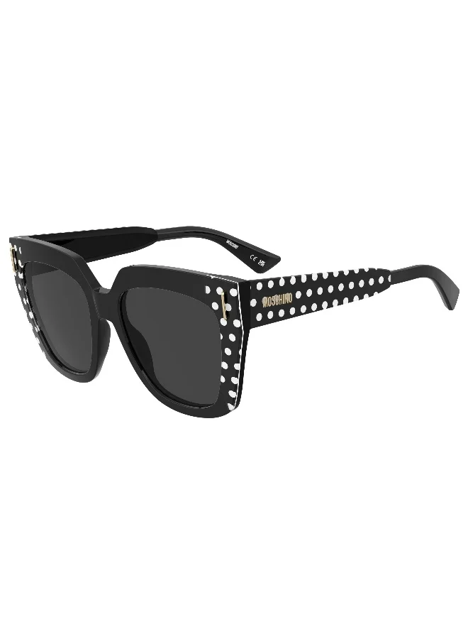 موسكينو MOSCHINO MOS207/S Sunglasses Black Square