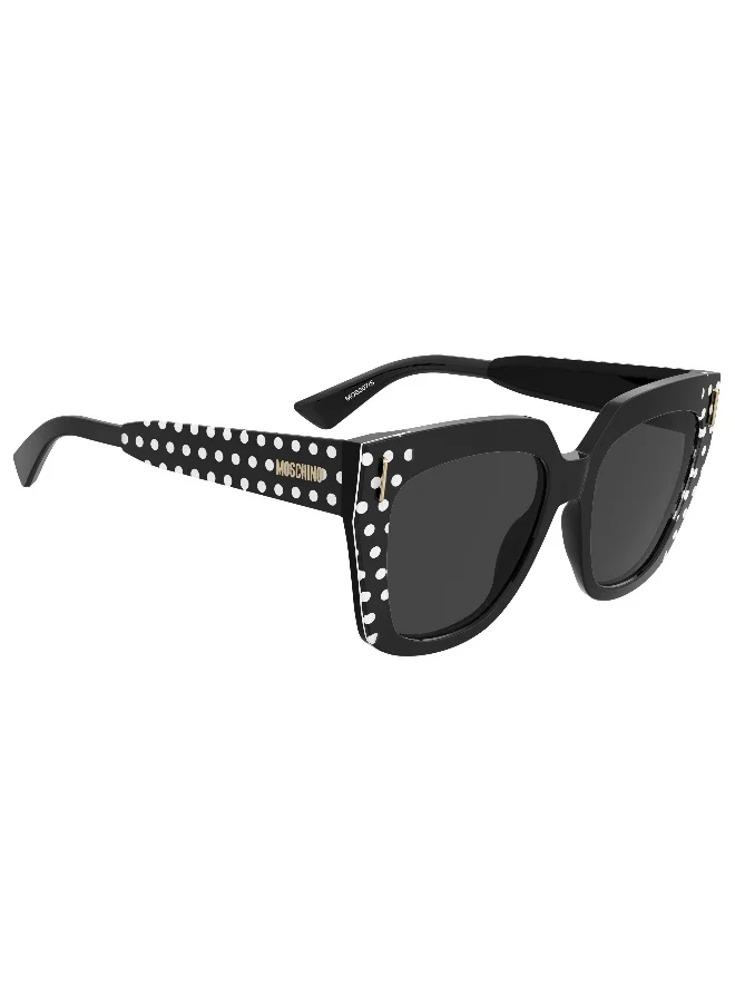 موسكينو MOSCHINO MOS207/S Sunglasses Black Square