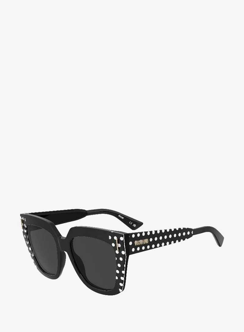 MOSCHINO MOS207/S Sunglasses Black Square