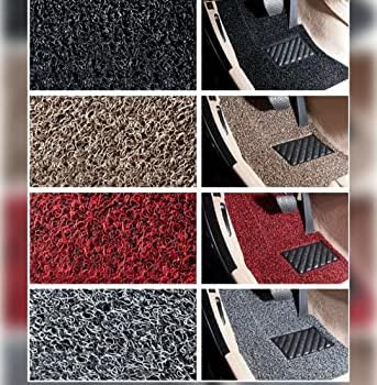 Autokaar Car Heavy Duty Long Life PVC Grass Mat for Toyota Innova Hycross Beige Brown, Set of 5 - Image 4